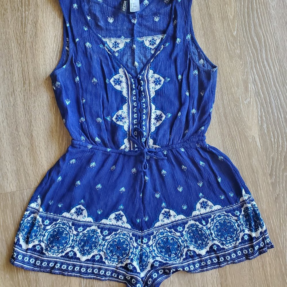 Adorable Royal Blue Romper